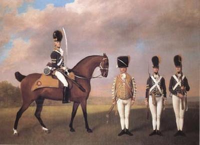 STUBBS, George Soldiers of the Tenth Light Dragoons (mk25) China oil painting art